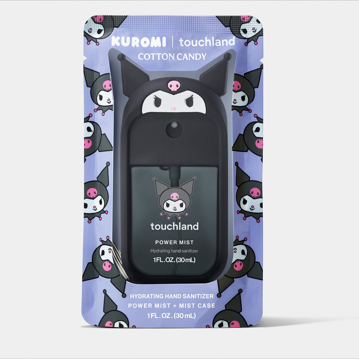 Kuromi Touchland Power Mist Hand Sanitizer, Cotton Candy