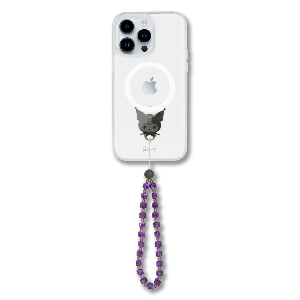 Kuromi x Sonix Beaded Wristlet