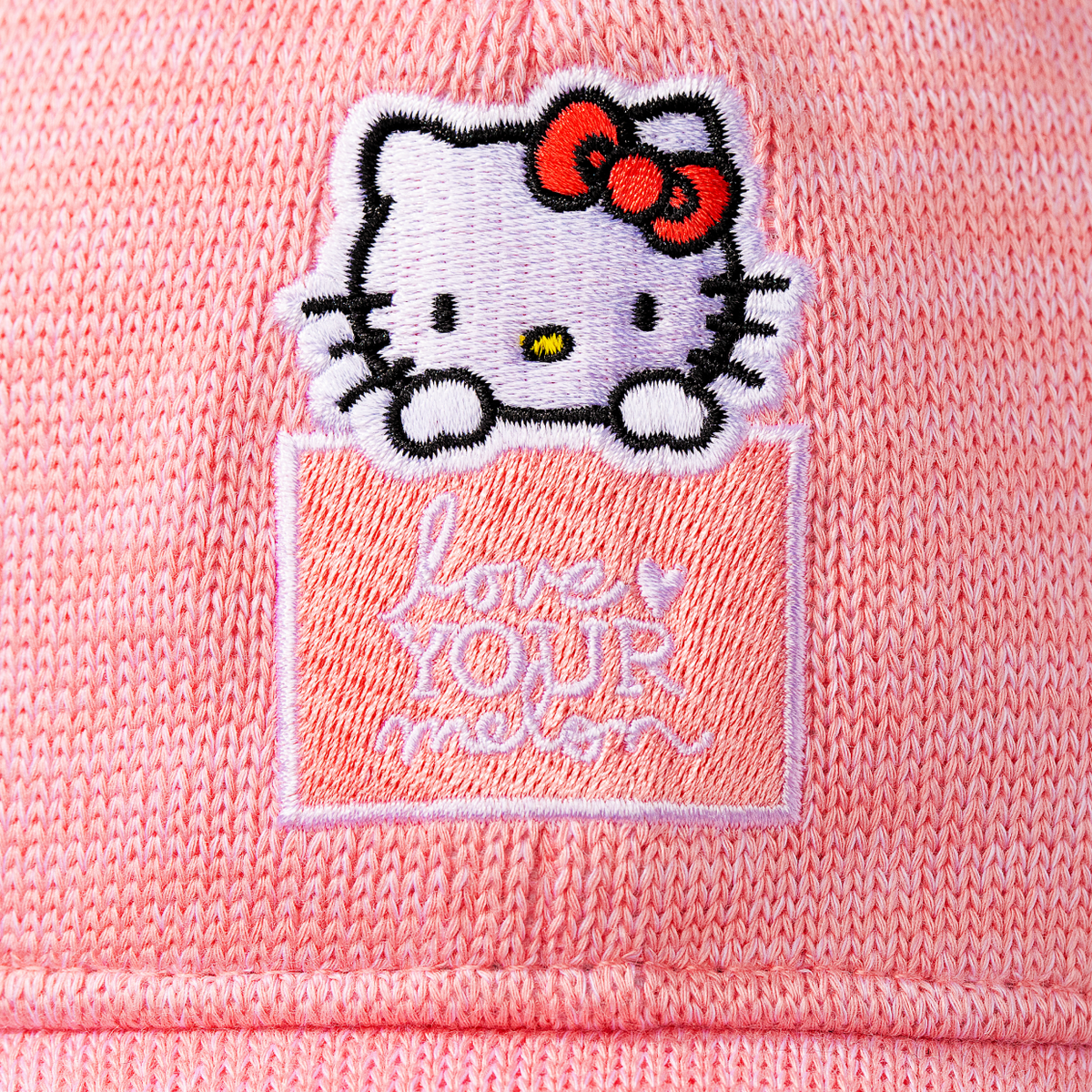 Hello Kitty Pink Speckled Hero Cap by Love Your Melon