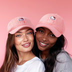Hello Kitty Pink Speckled Hero Cap by Love Your Melon
