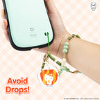 Hello Kitty Apple Beaded Charm Phone Wrist Strap