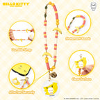 Pochacco Banana Beaded Charm Phone Wrist Strap