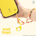 Pochacco Banana Beaded Charm Phone Wrist Strap