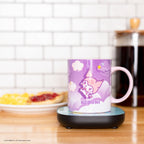 Kuromi Coffee Mug and Warmer Set