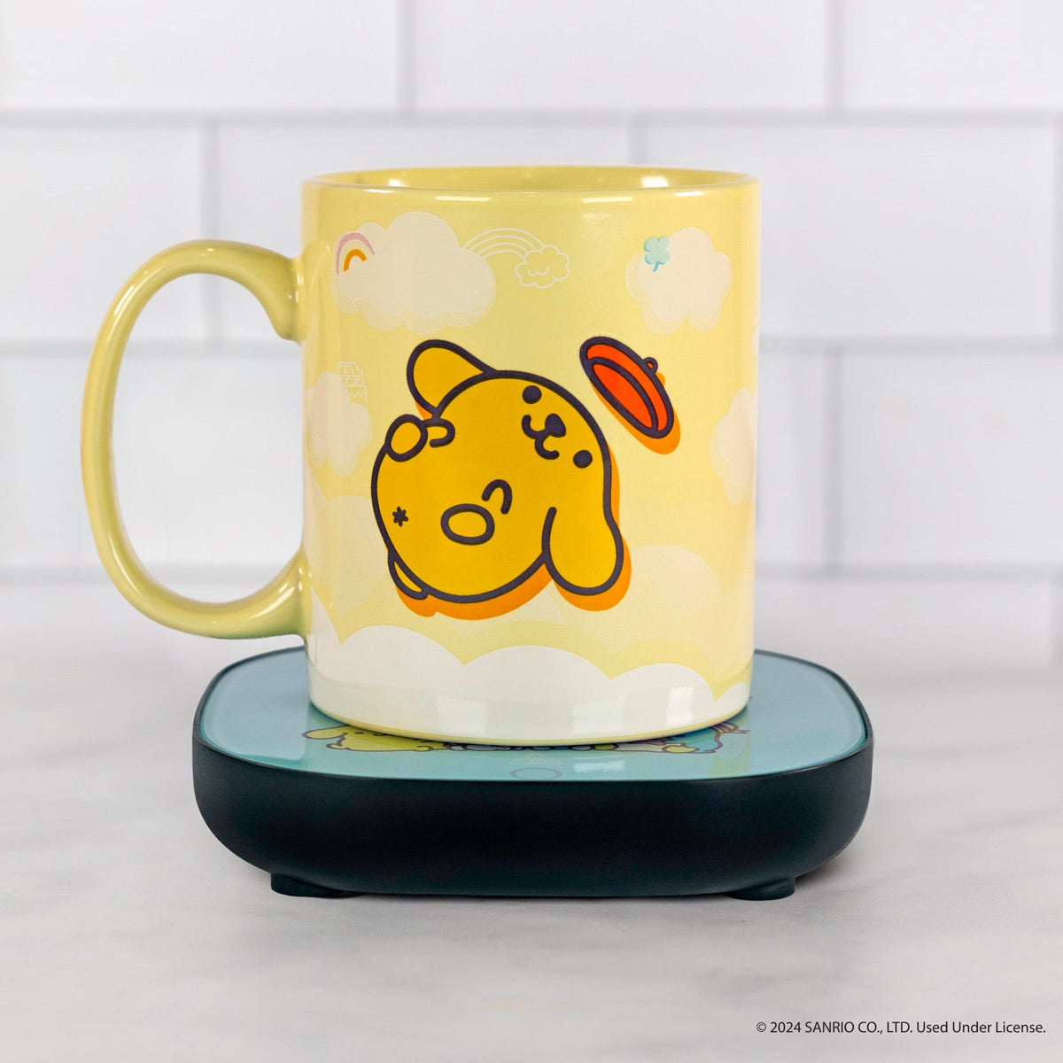 Pompompurin Coffee Mug and Warmer Set