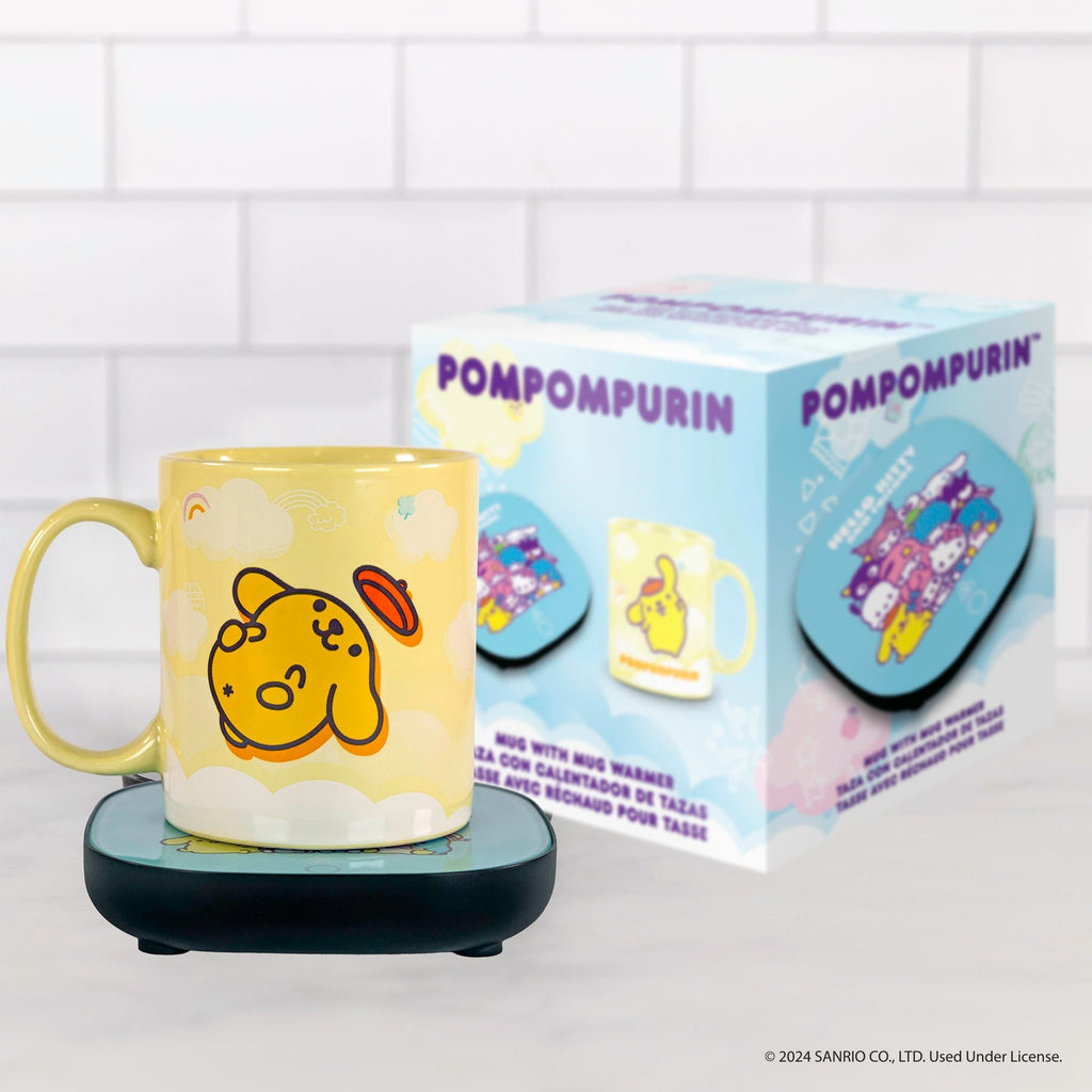 Pompompurin Coffee Mug and Warmer Set