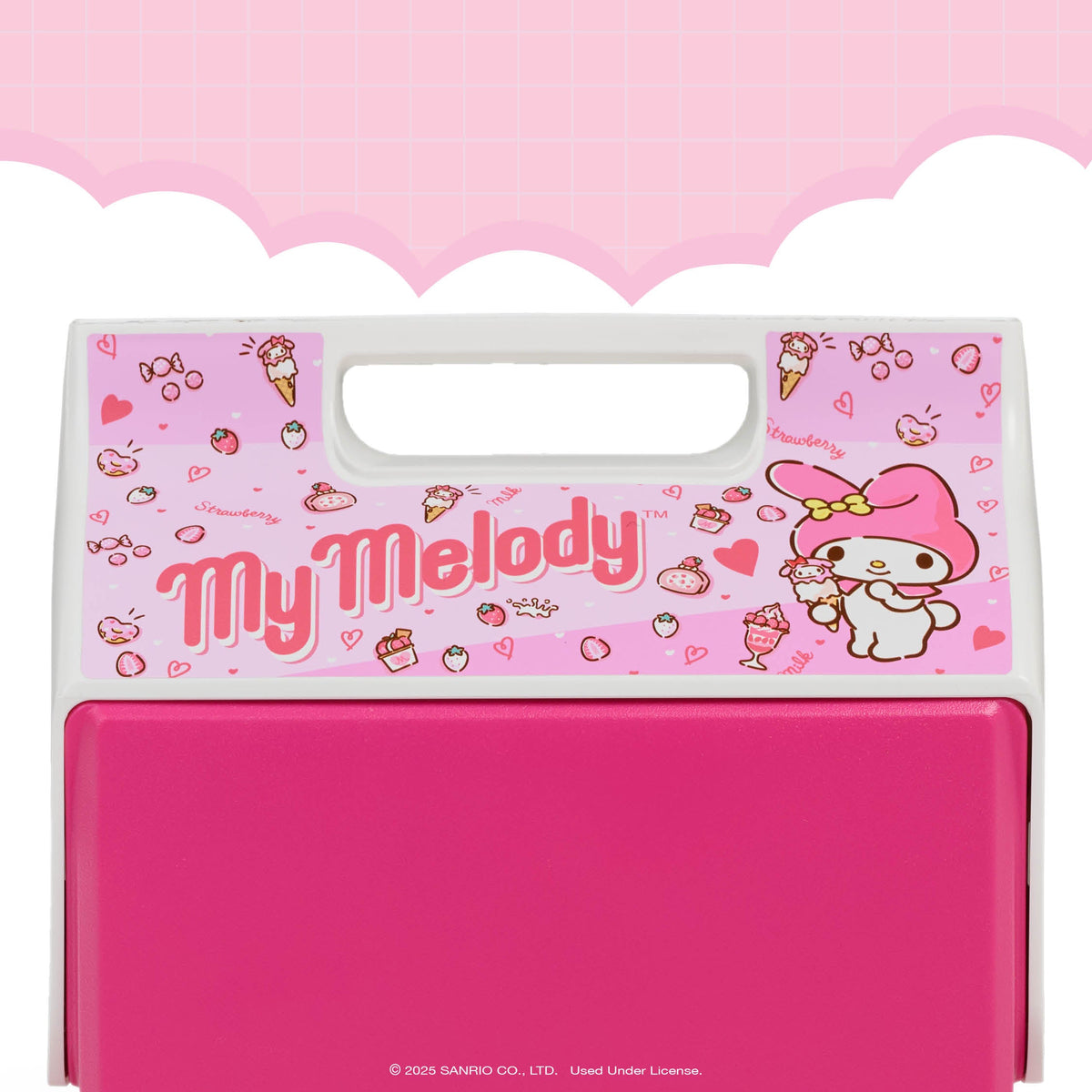 My Melody 50th Anniversary Igloo Little Playmate 7 Quart Cooler
