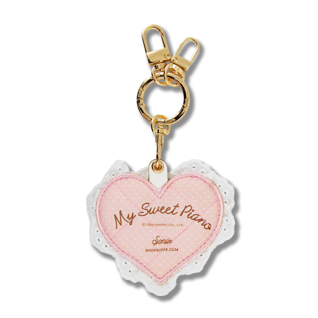 My Sweet Piano Quilted AirTag Keychain by Sonix