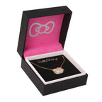 Hello Kitty 18 Inch Gold Plated Face Pave 3D Necklace