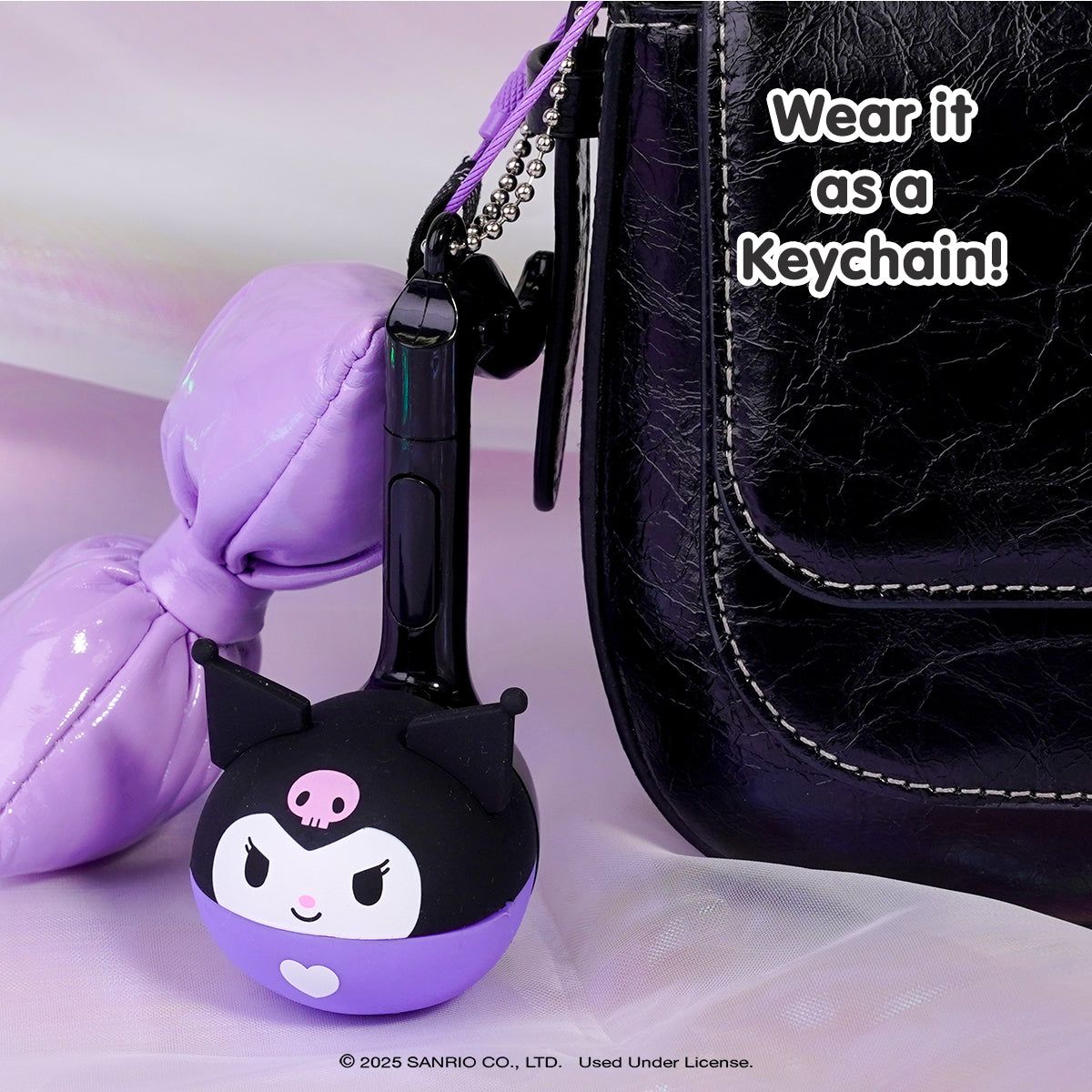 Kuromi Mini Otamatone Melody Charm, Special Edition