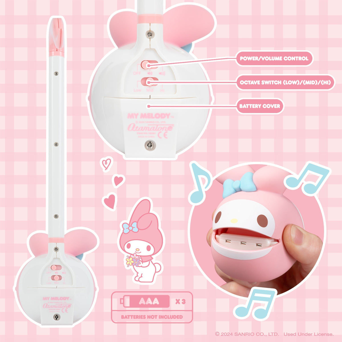 My Melody Otamatone Musical Toy, Special Edition