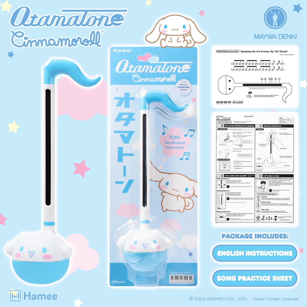 Cinnamoroll Hello Kitty and Friends Otamatone Instrument Toy