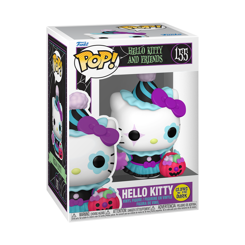 Hello Kitty Funko Pop! Spooky Glow In The Dark (No. 155 Hello Kitty and Friends Series)
