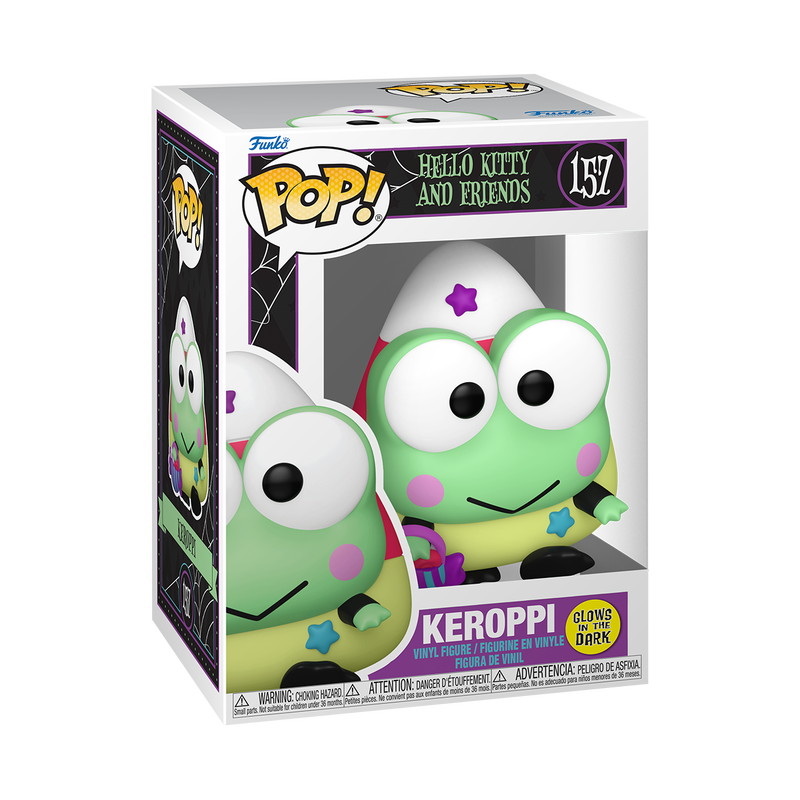 Keroppi Funko Pop! Spooky Glow In The Dark (No. 157 Hello Kitty and Friends Series)