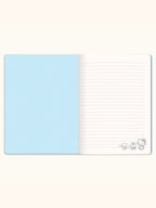 Hello Kitty And Friends Pink Pinstripe Casey Notebook With Phone Loop by Studio Oh