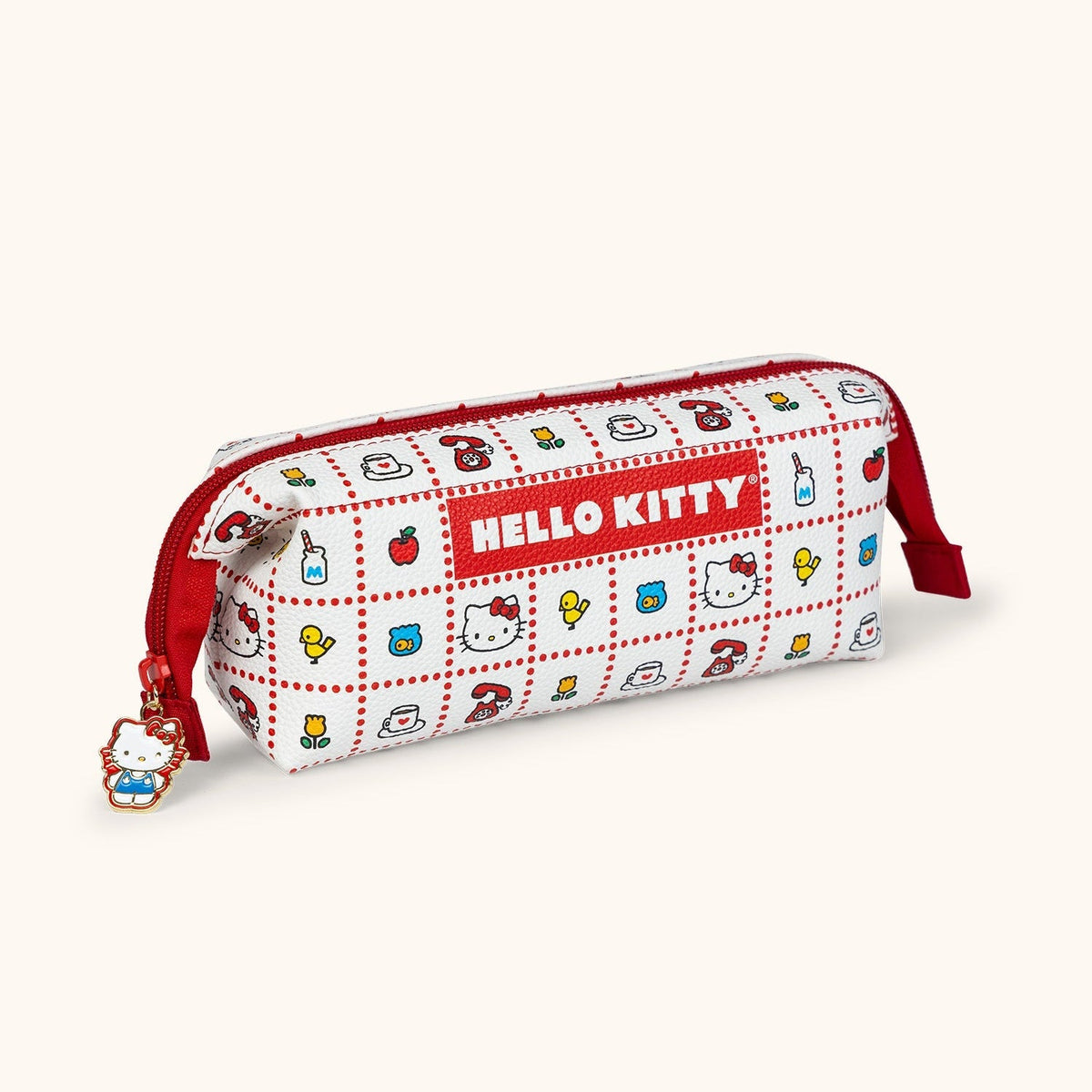Hello Kitty Retro Red Mini Loaf Pencil Pouch