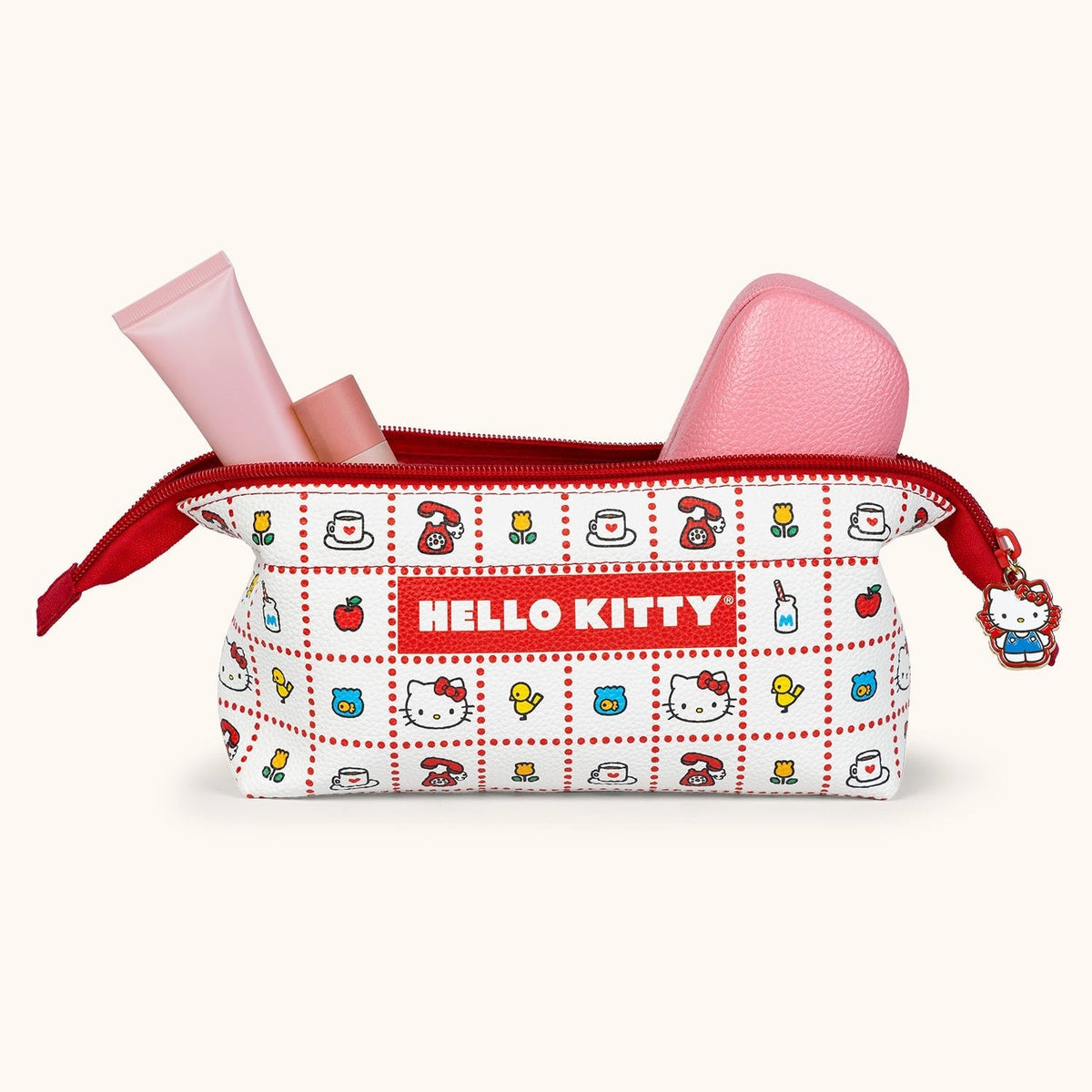 Hello Kitty Retro Red Mini Loaf Pencil Pouch