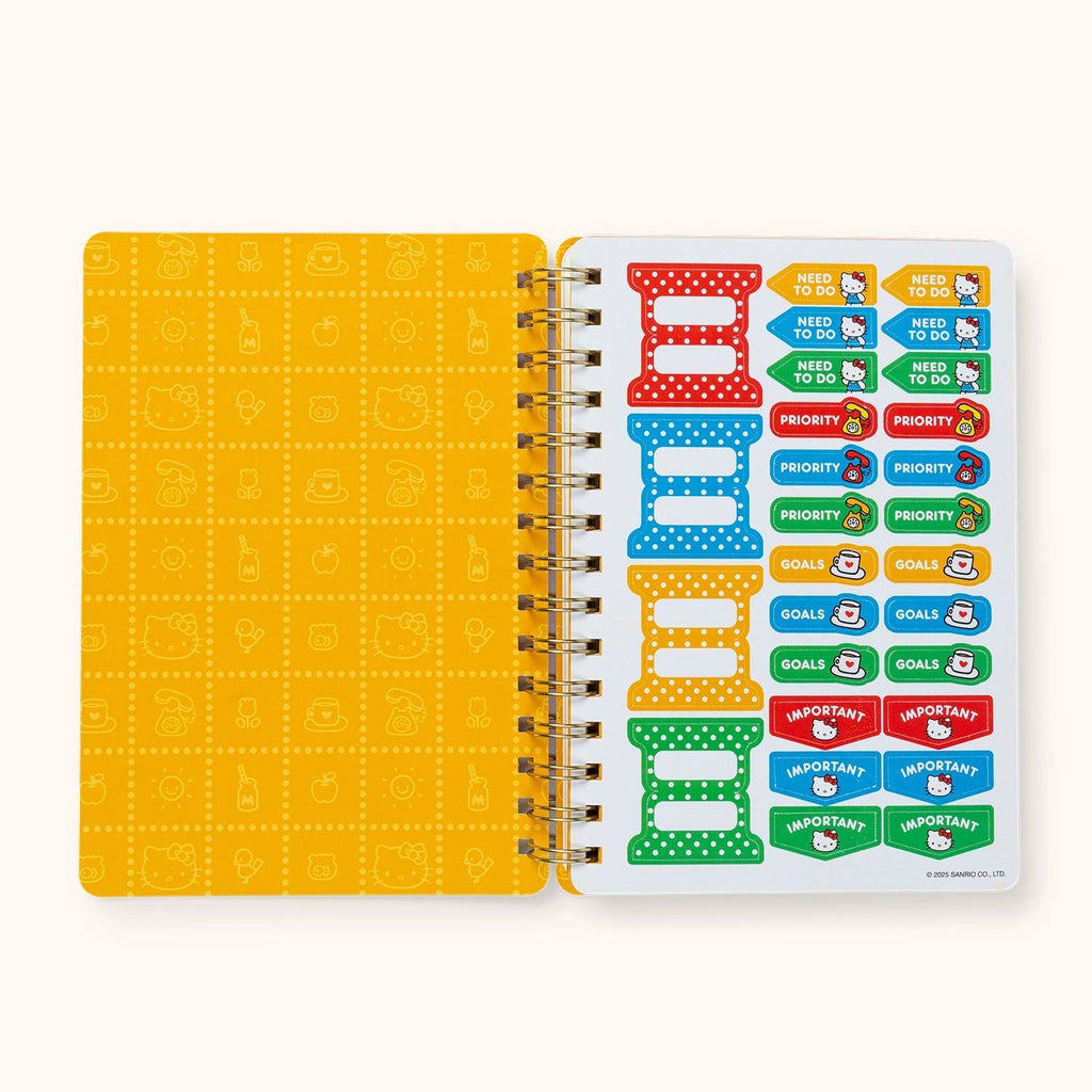 Hello Kitty Retro Red Agatha Softcover Notebook
