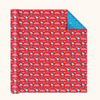 Hello Kitty Retro Red Reversible Gift Wrap Paper