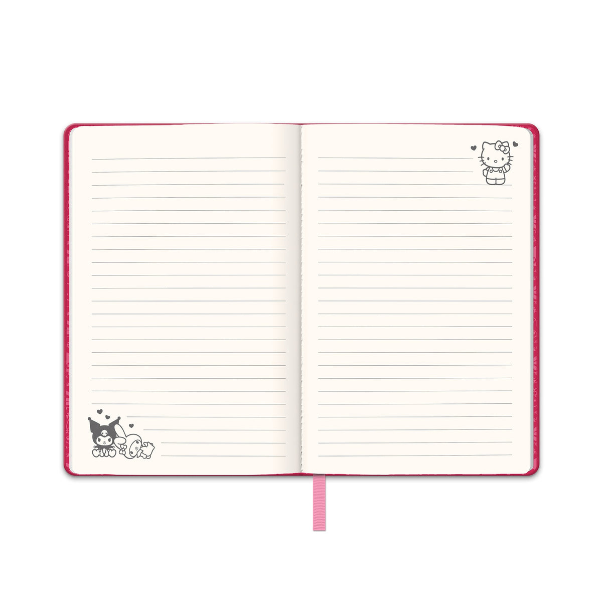 Hello Kitty and Friends x Studio Oh! Hearts and Flowers Casebound Notebook