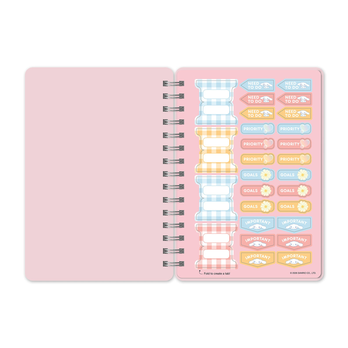Cinnamoroll x Studio Oh Sweet Daisies Agatha Notebook