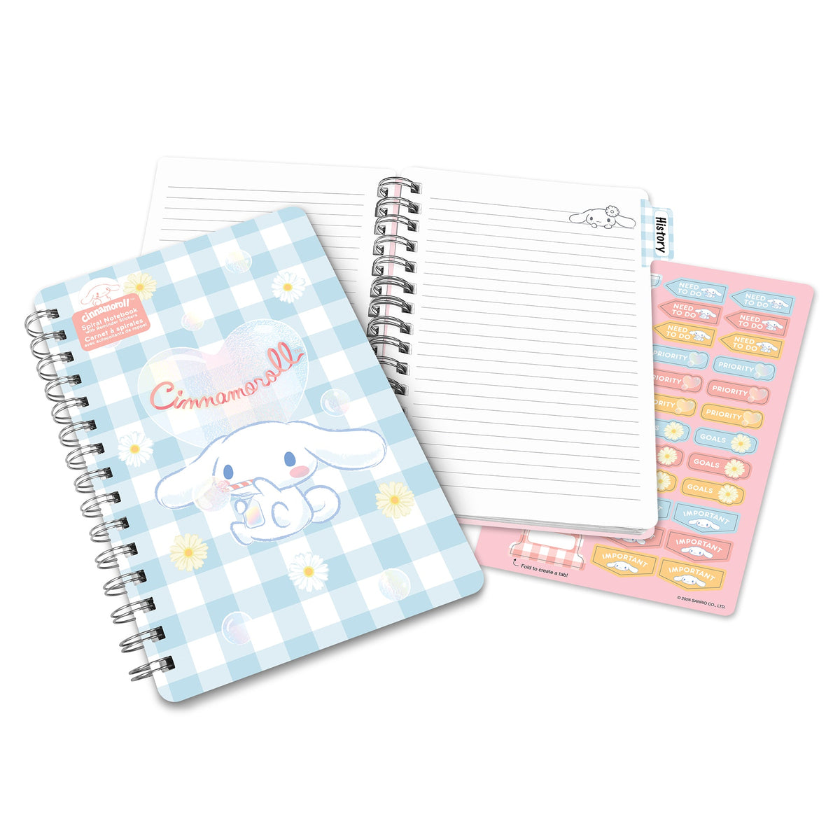 Cinnamoroll x Studio Oh Sweet Daisies Agatha Notebook