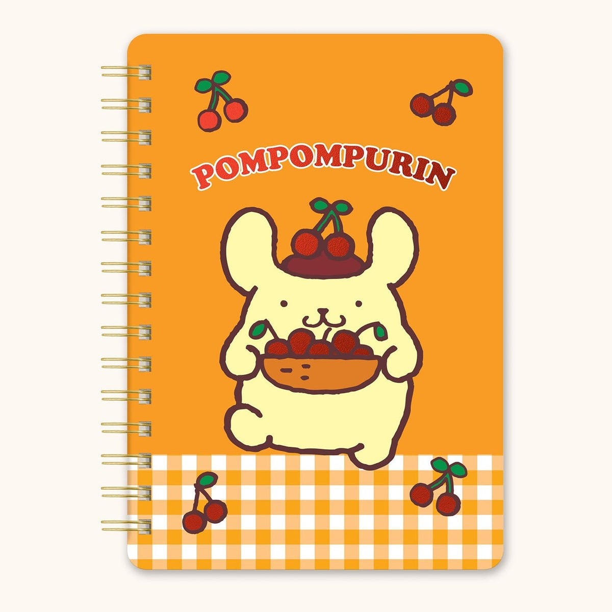 Pompompurin x Studio Oh! Cherries Agatha Notebook