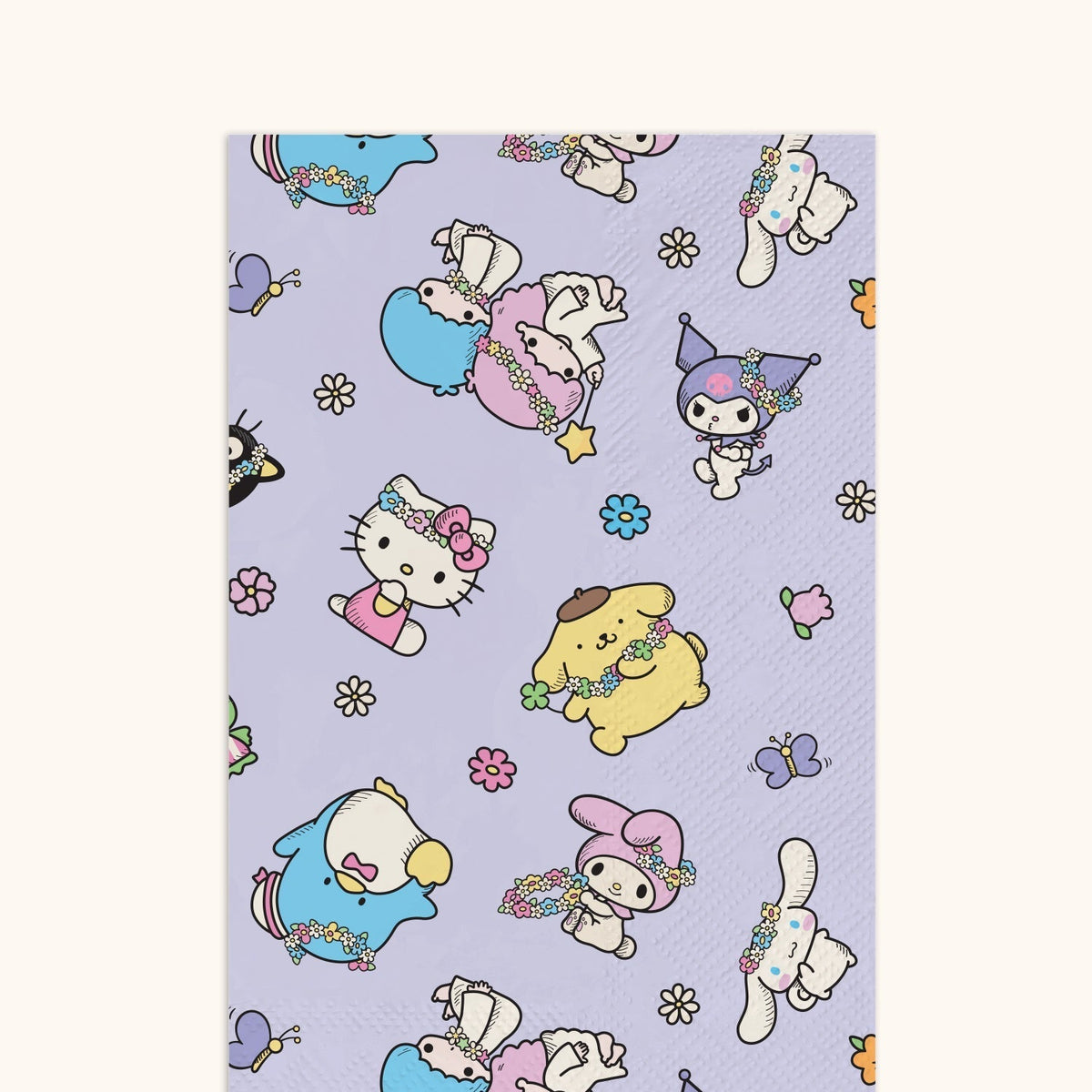 Hello Kitty and Friends x Studio Oh! Flower Crowns Guest Towels