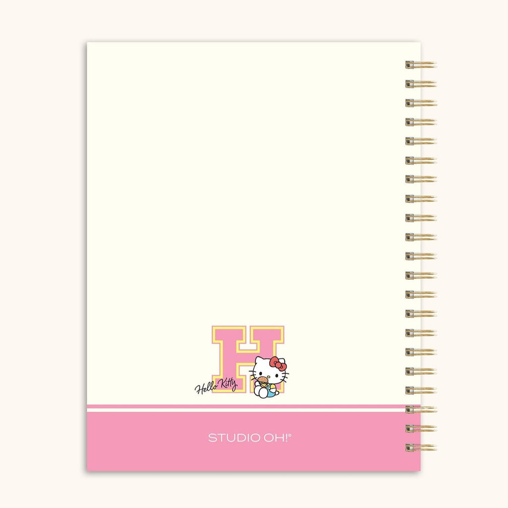 Hello Kitty College Letters Extra Large Spiral Notebook by Studio Oh