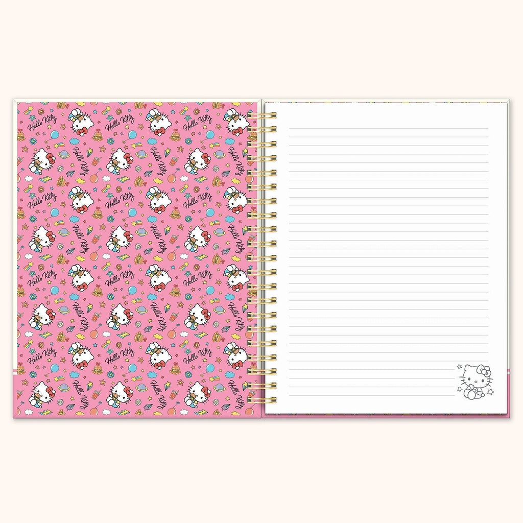 Hello Kitty College Letters Extra Large Spiral Notebook by Studio Oh