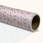 Hello Kitty Rainbow Skies Foil Gift Wrap Paper