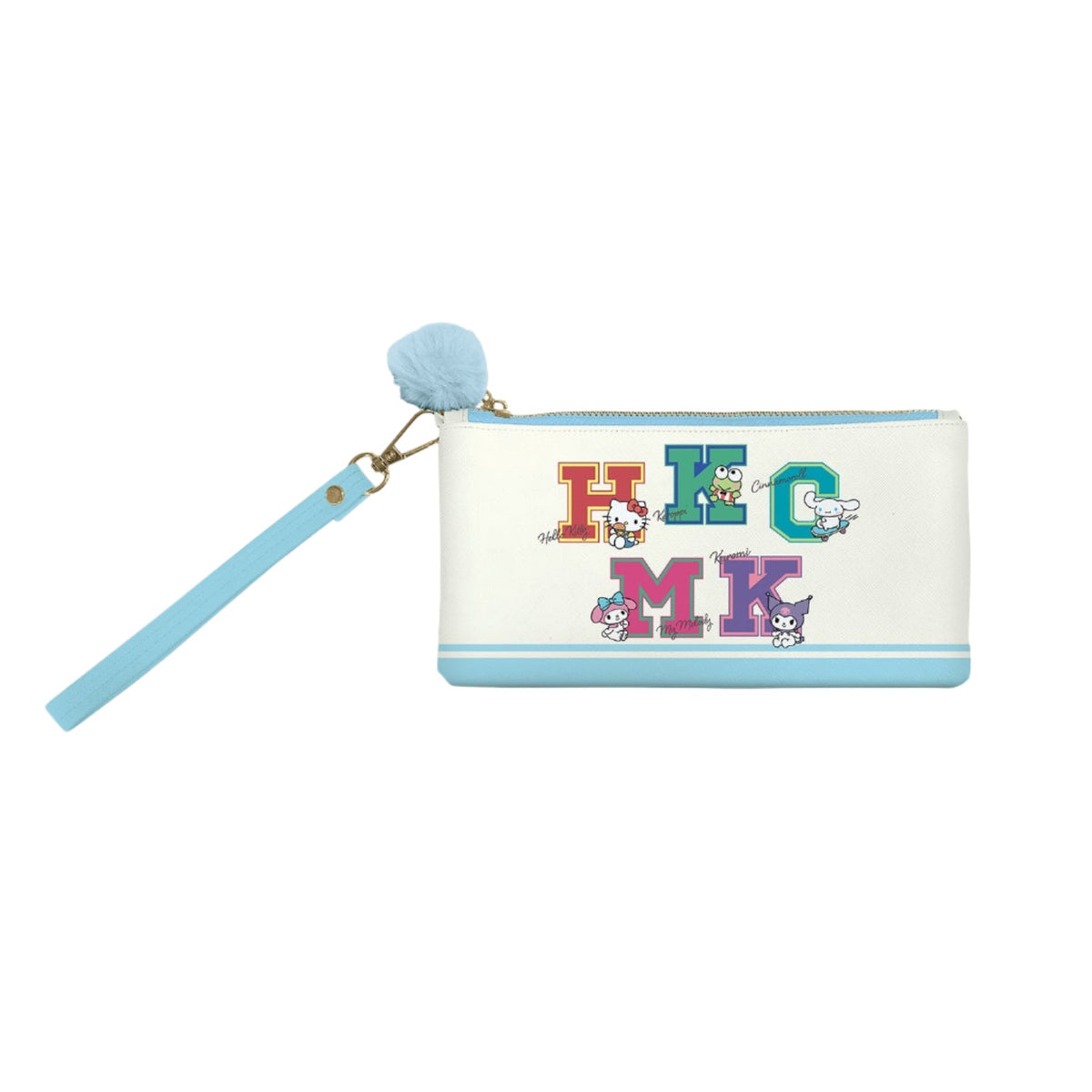 Hello Kitty and Friends x Studio Oh! College Letters Blue Pencil Pouch