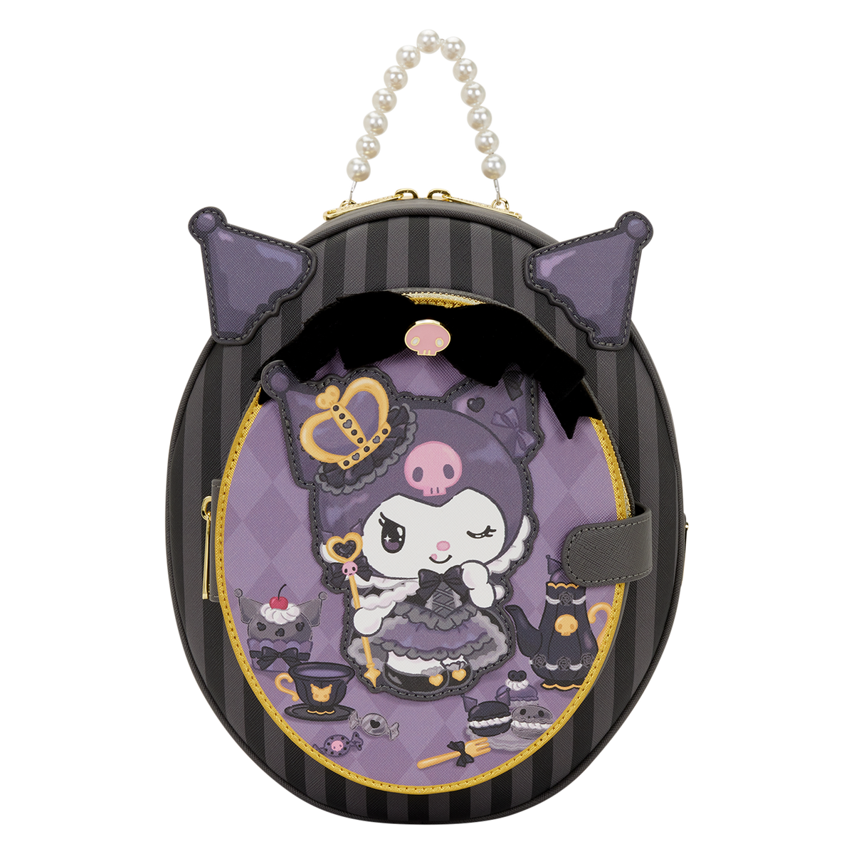 Kuromi x Loungefly 20th Anniversary Mini Backpack