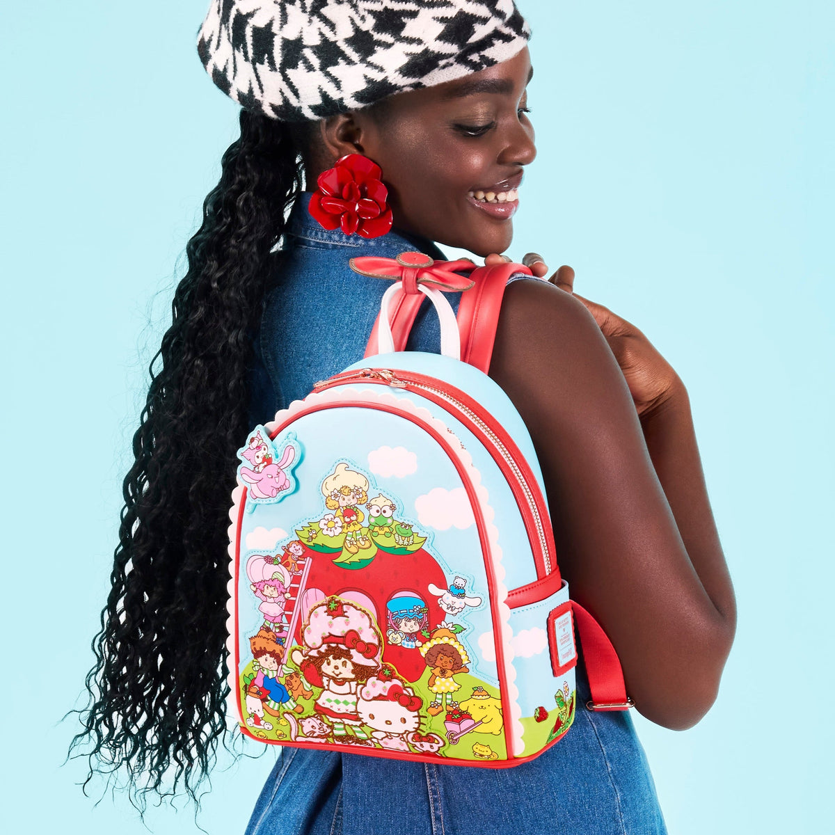 Hello Kitty and Friends Loungefly Strawberry Shortcake Mini Backpack
