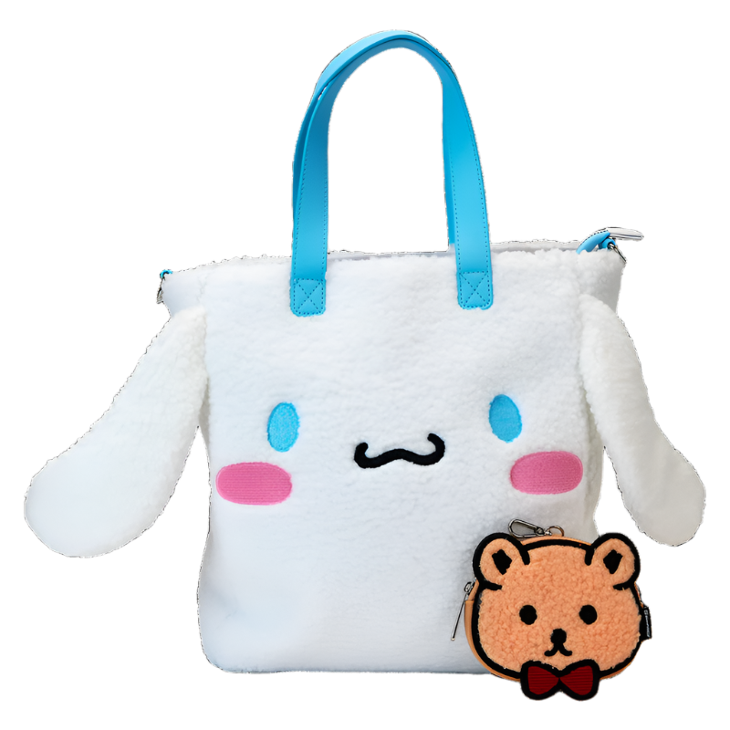 Cinnamoroll x Loungefly Sherpa Tote Bag With Coin Bag