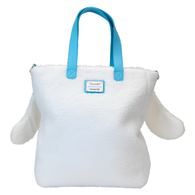 Cinnamoroll Sherpa Tote Bag With Coin Pouch by Loungefly
