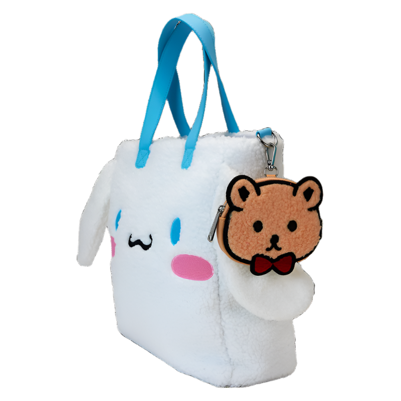 Cinnamoroll Sherpa Tote Bag With Coin Pouch by Loungefly