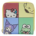 Hello Kitty and Friends x Loungefly Color-Block Wallet