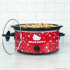 Hello Kitty 5 Quart Slow Cooker with Removable Stoneware Insert