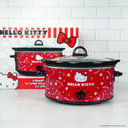 Hello Kitty 5 Quart Slow Cooker with Removable Stoneware Insert
