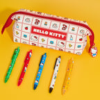 Hello Kitty x Studio Oh Retro Red Soft-Touch Gel Pens, Set of 5