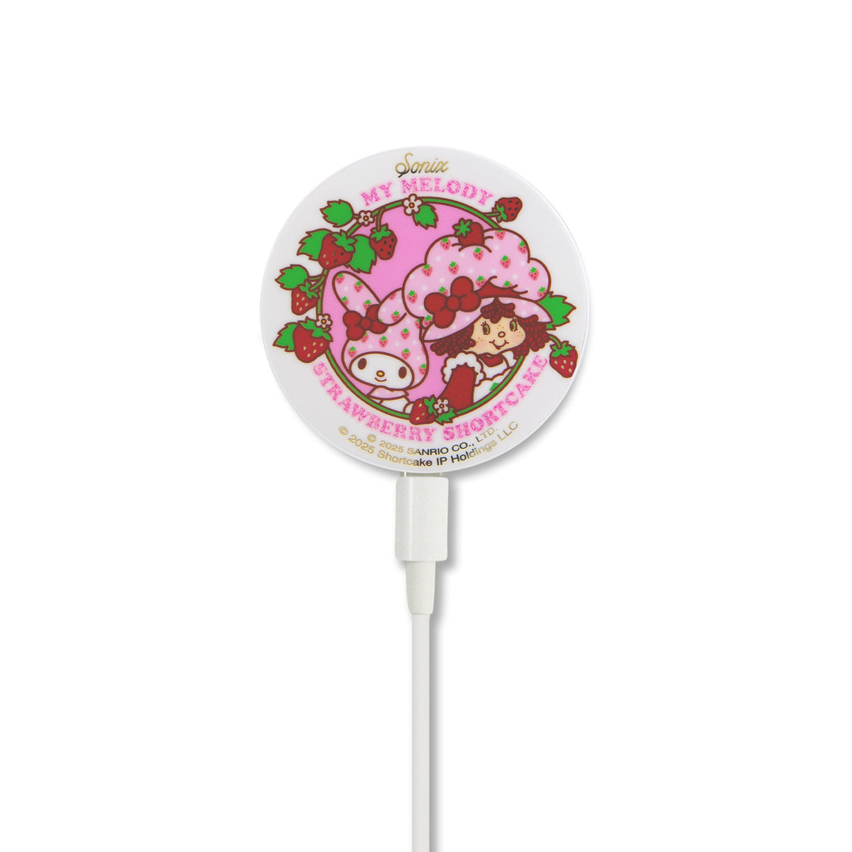 My Melody X Strawberry Shortcake MagLink Magnetic Wireless Charger by Sonix