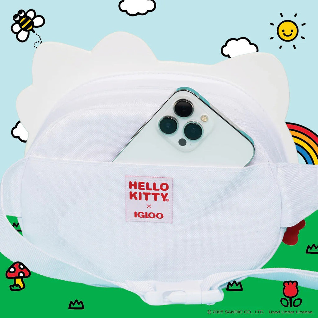 Hello Kitty x Igloo Rhinestone Face Fanny Pack Cooler