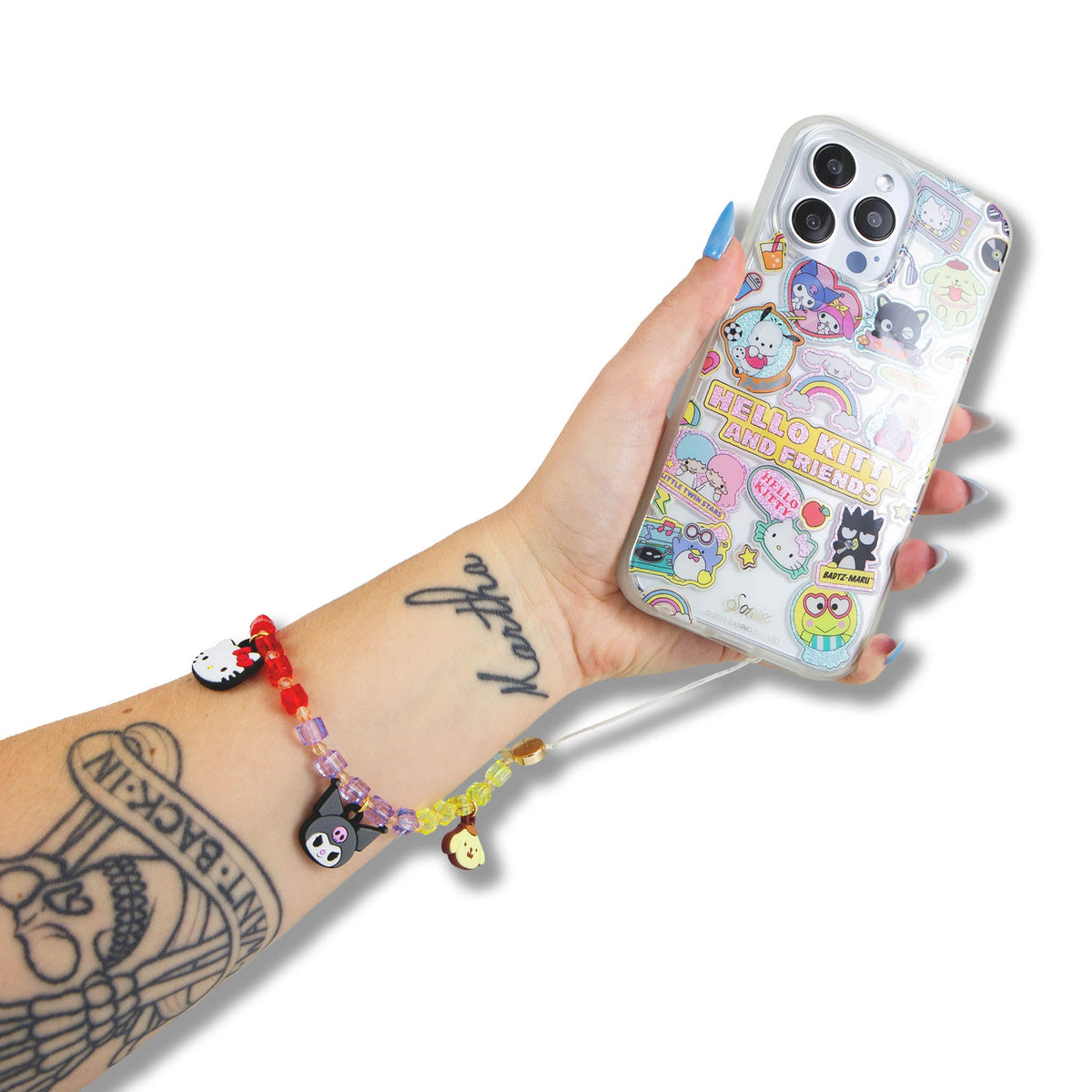 Hello Kitty And Friends X Sonix Phone Beaded Wristlet Charm