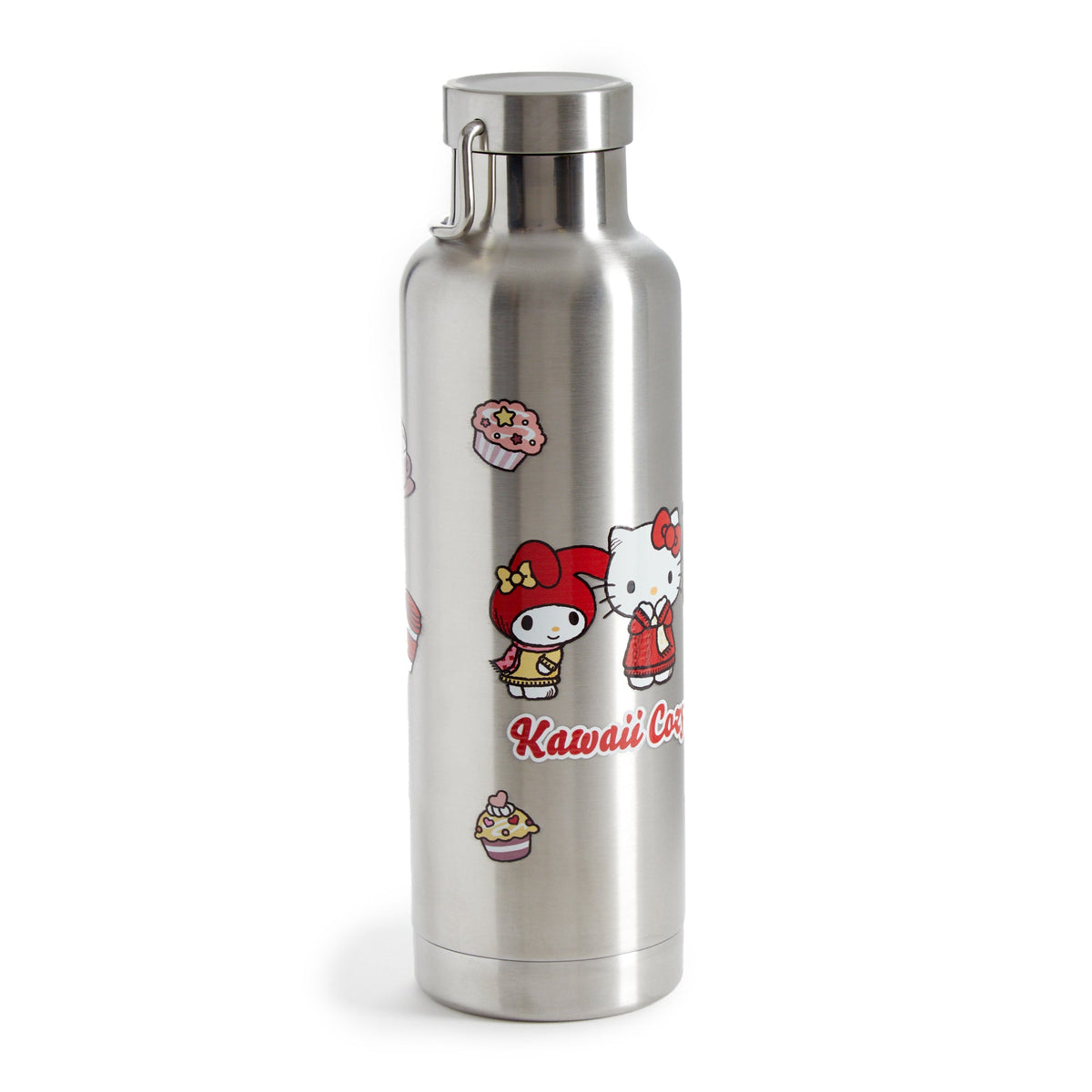 Hello Kitty and Friends Kawaii Cozy Club Stainless Steel Water Bottle