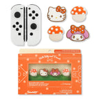 Hello Kitty and Friends Mushroom Nintendo Switch Grip Caps (Hello Kitty + My Melody)