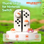 Hello Kitty And My Melody Mushroom Nintendo Switch Grip Caps