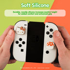 Hello Kitty And My Melody Mushroom Nintendo Switch Grip Caps