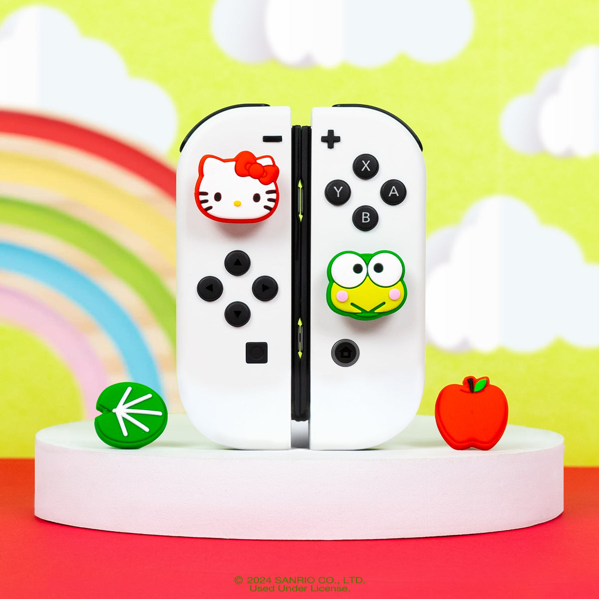 Hello Kitty and Friends Switch Thumb Grip Caps Hello Kitty Keroppi