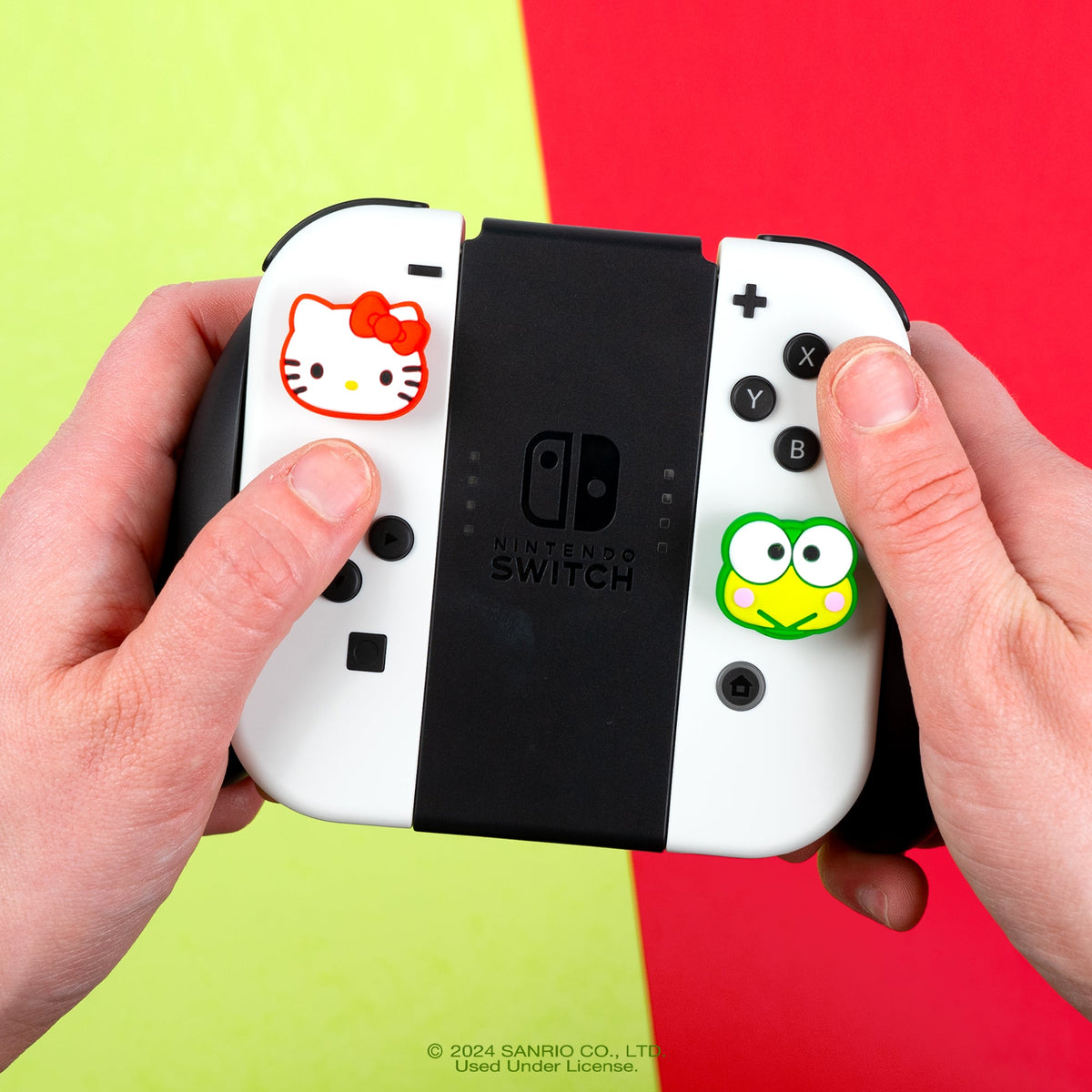 Hello Kitty and Friends Switch Thumb Grip Caps Hello Kitty Keroppi
